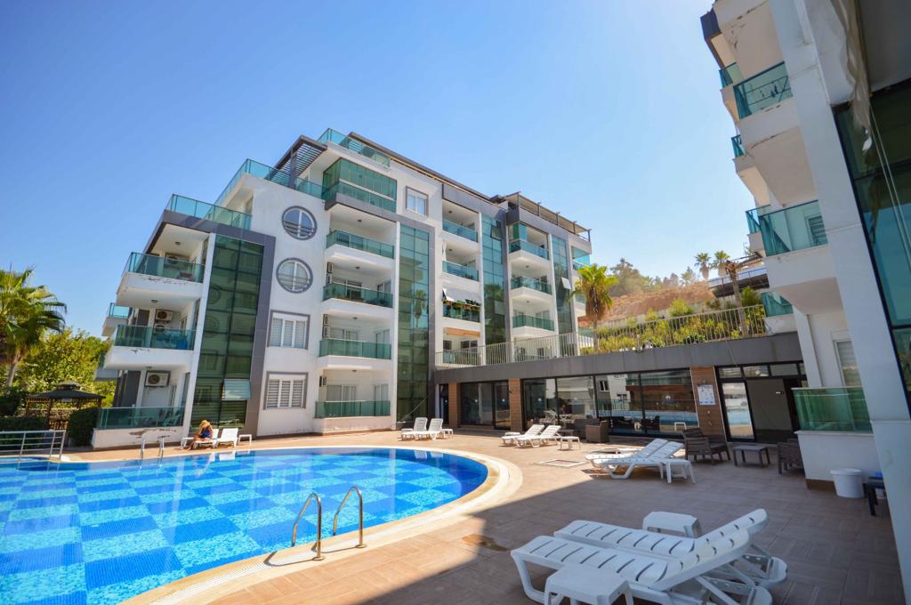 Furnished 1+1 Apartment in Kestel with Indoor Pool and Social Facilities